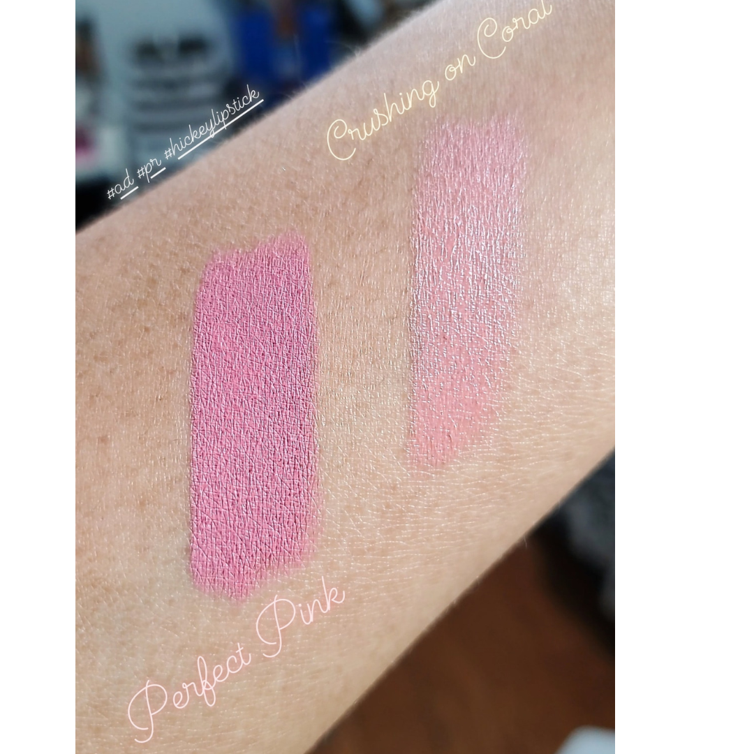 White Limited Edition Perfectly Light Pink and Crushing on Coral