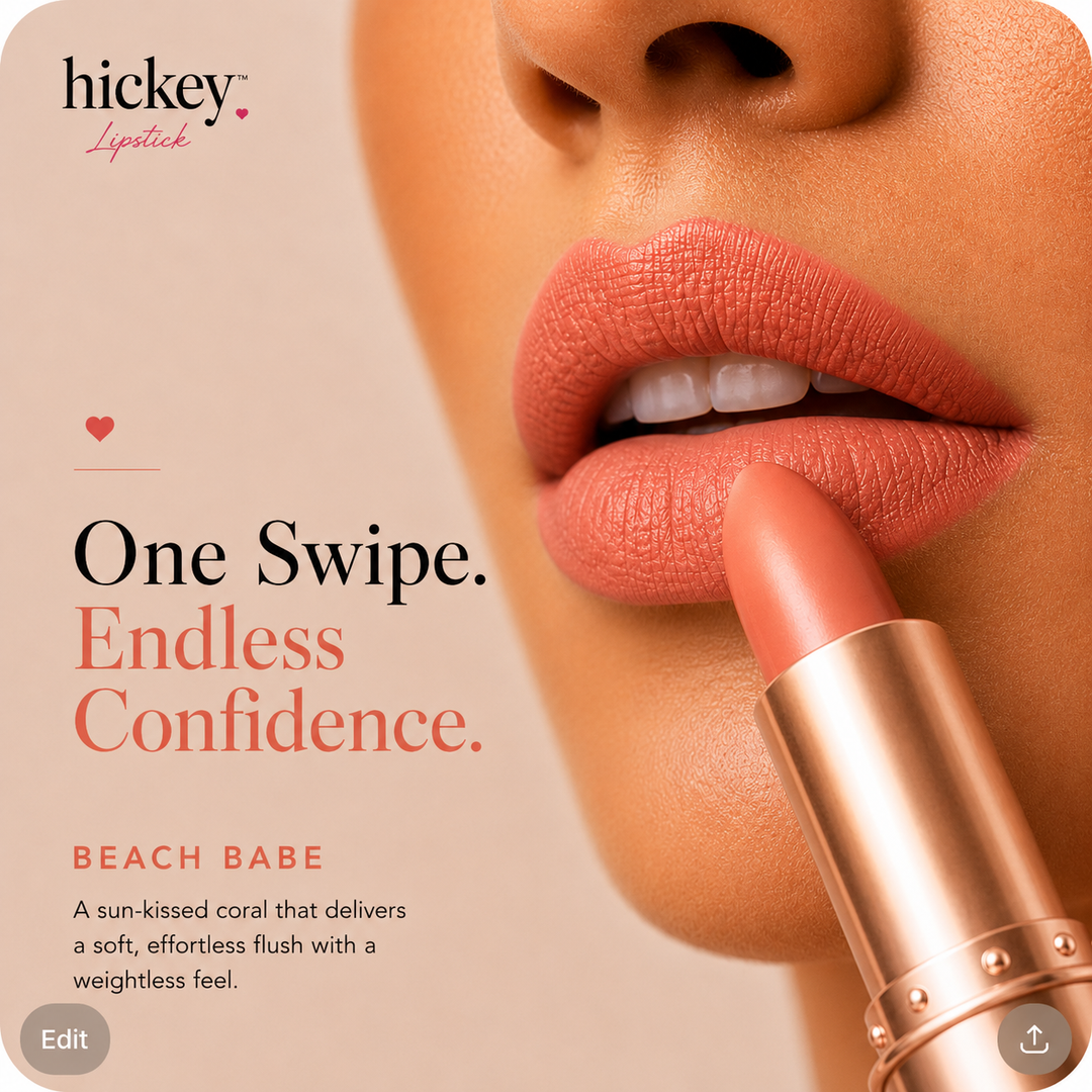 BEACH BABE | Sun-Kissed Coral Refillable Lipstick