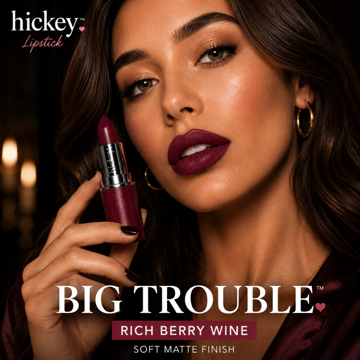 BIG TROUBLE | Berry Wine Refillable Lipstick