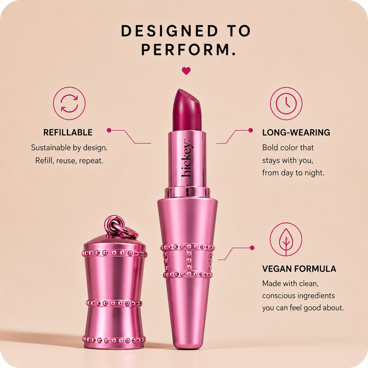 BIG TROUBLE | Berry Wine Refillable Lipstick