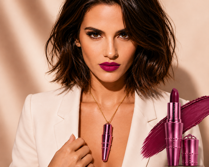 BIG TROUBLE | Berry Wine Refillable Lipstick