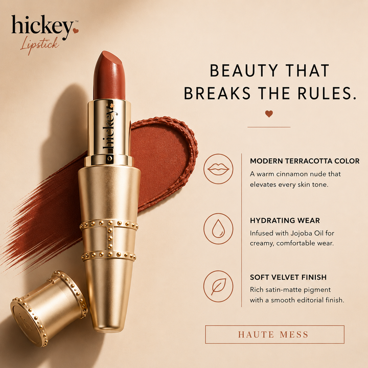HAUTE MESS | Terracotta Nude Refillable Lipstick