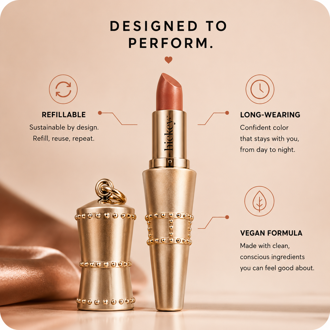 HAUTE MESS | Terracotta Nude Refillable Lipstick