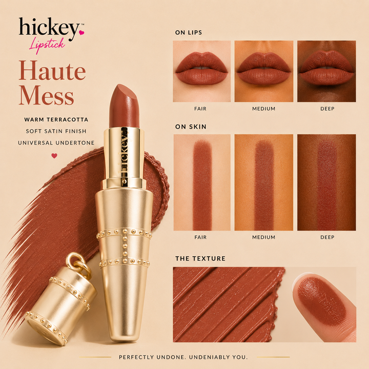 HAUTE MESS | Terracotta Nude Refillable Lipstick