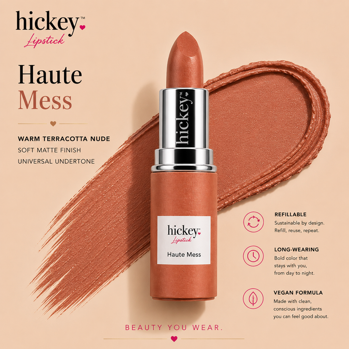HAUTE MESS | Modern Terracotta Lipstick Refill