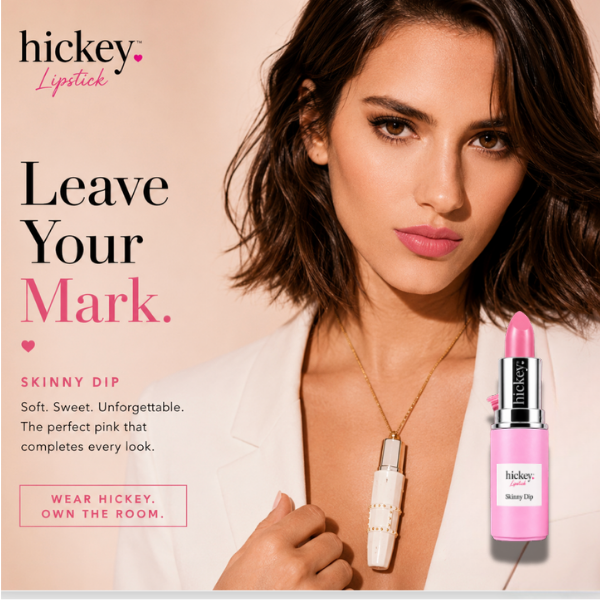 Skinny Dip Refill | Soft Pink Lipstick Refill for Hickey Wearable Lipstick Pendant