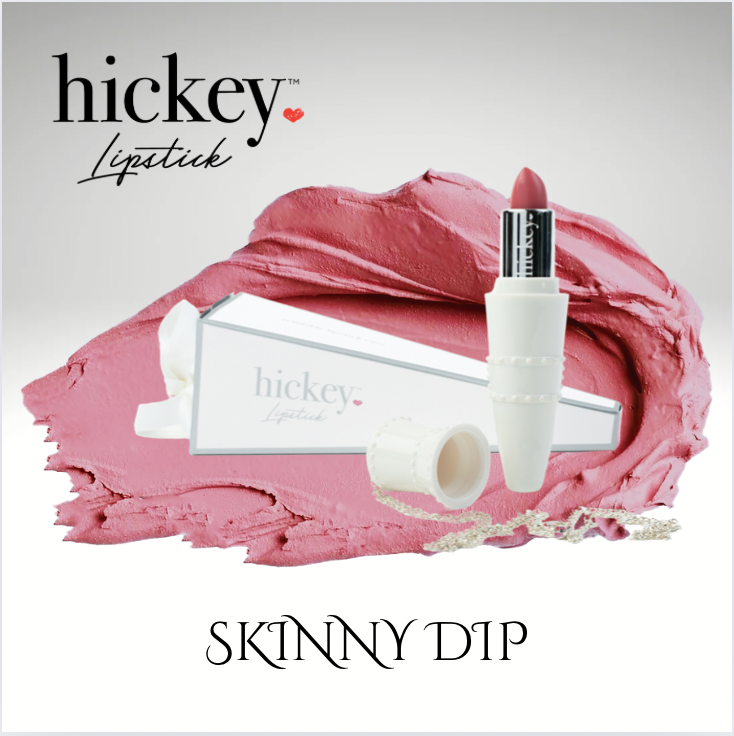 Hickey Lipstick White Limited Edition - SKINNY DIP and BEACH BABE