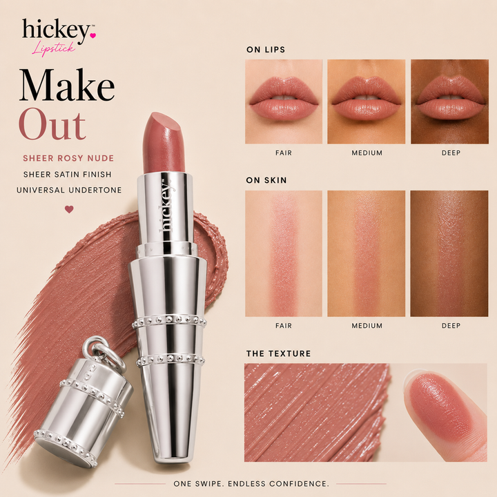 MAKE OUT | Rose Mauve Refillable Lipstick