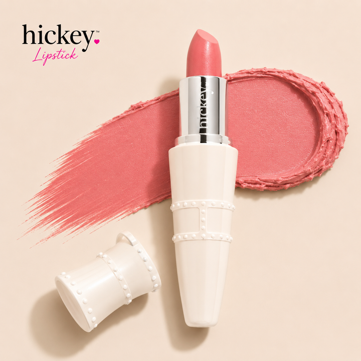 Skinny Dip soft pink refillable lipstick pendant by Hickey